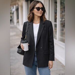 Madewell Black Women's Blazer small